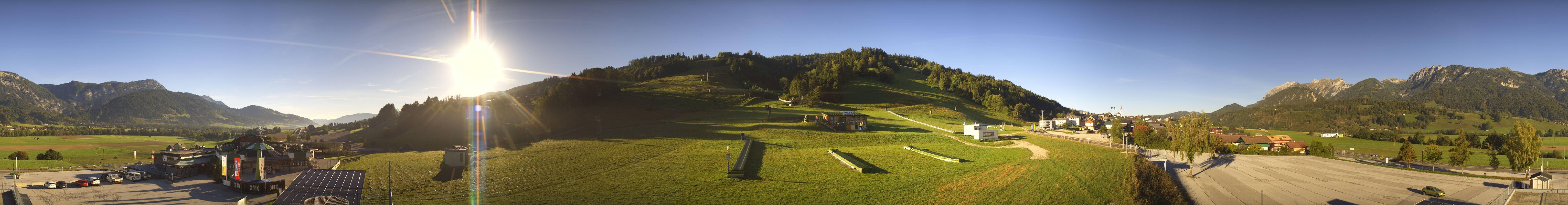Archiv Foto Webcam Hauser Kaibling - Talstation 8er Gondelbahn