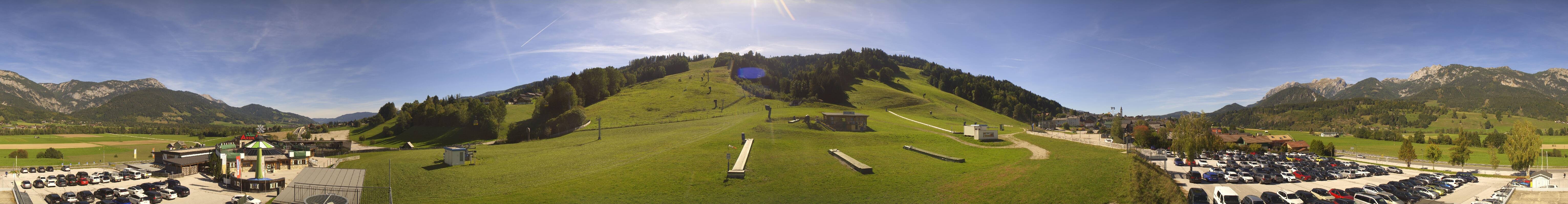 Archiv Foto Webcam Hauser Kaibling - Talstation 8er Gondelbahn