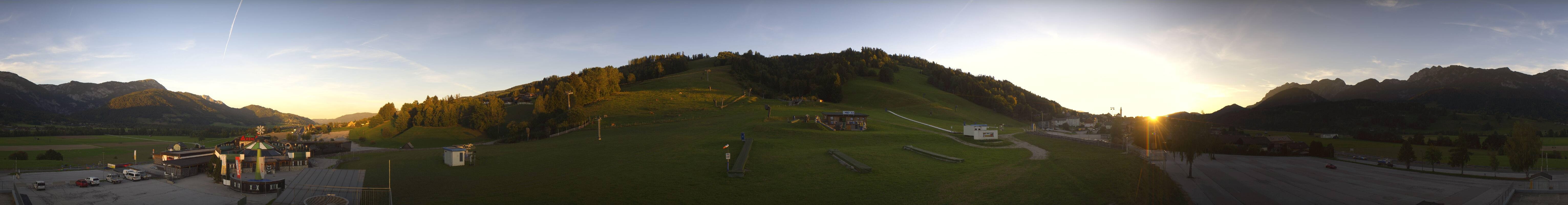 Archiv Foto Webcam Hauser Kaibling - Talstation 8er Gondelbahn