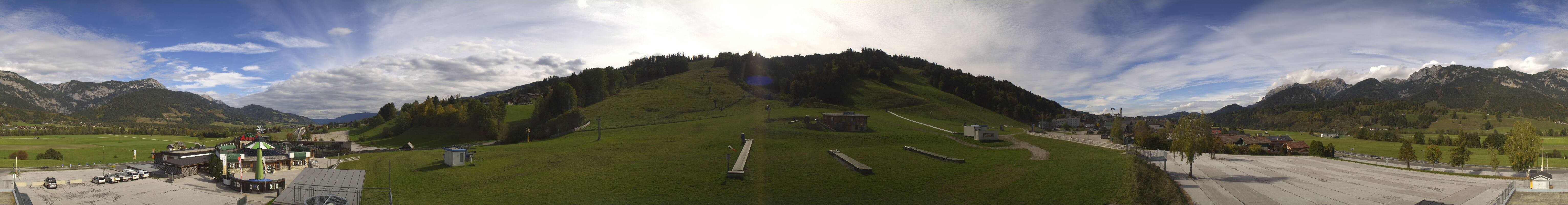 Archiv Foto Webcam Hauser Kaibling - Talstation 8er Gondelbahn