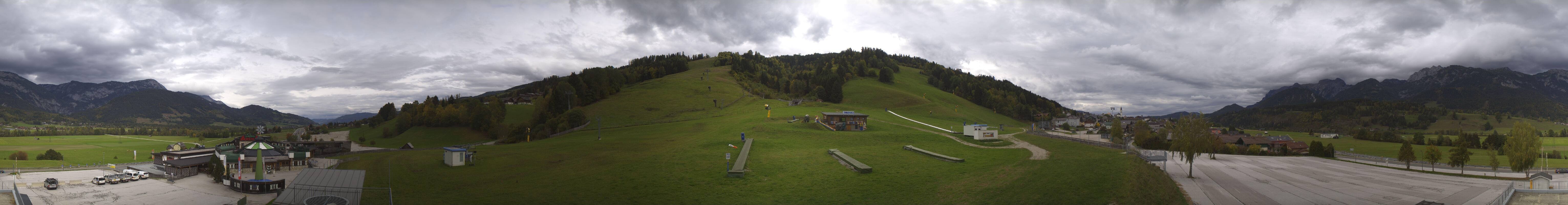 Archiv Foto Webcam Hauser Kaibling - Talstation 8er Gondelbahn