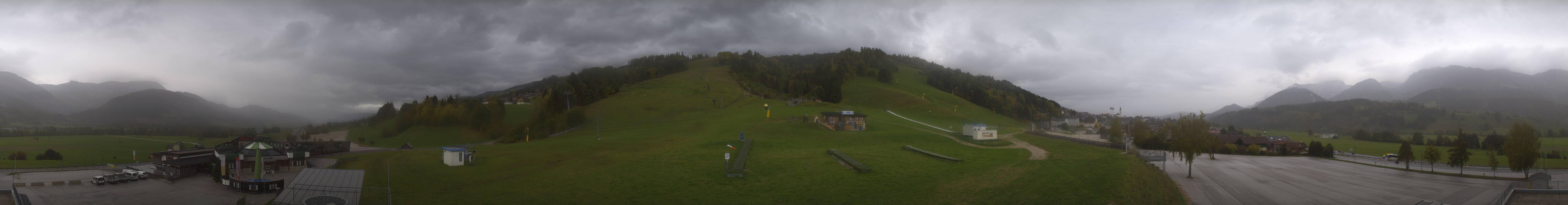 Archiv Foto Webcam Hauser Kaibling - Talstation 8er Gondelbahn