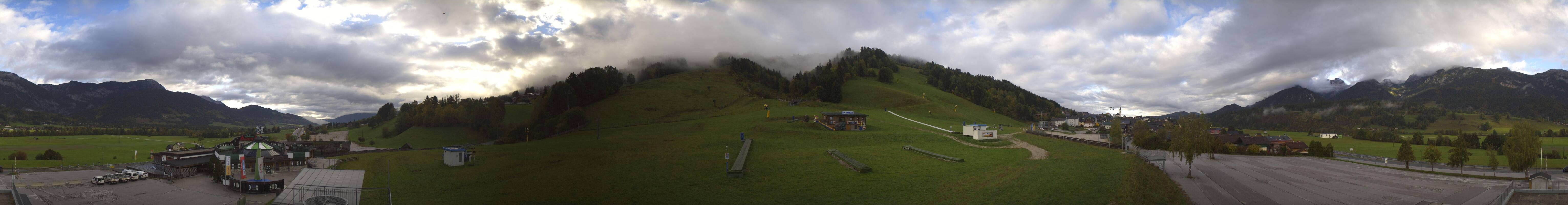 Archiv Foto Webcam Hauser Kaibling - Talstation 8er Gondelbahn