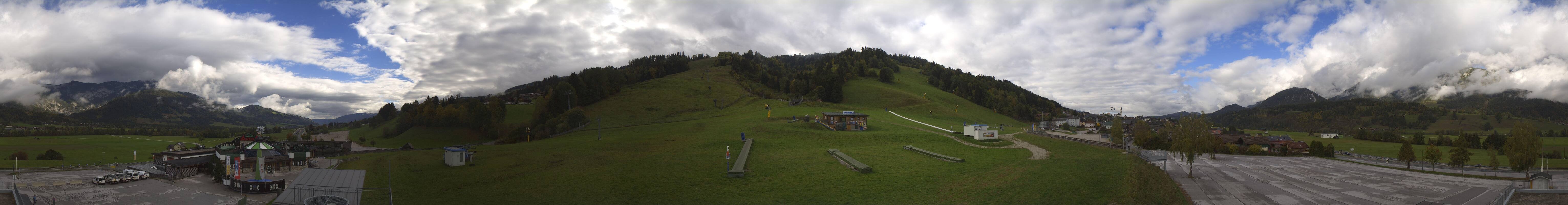 Archiv Foto Webcam Hauser Kaibling - Talstation 8er Gondelbahn