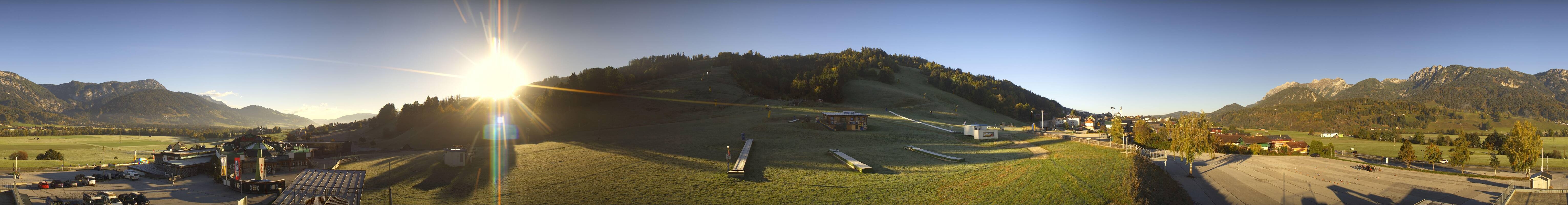 Archiv Foto Webcam Hauser Kaibling - Talstation 8er Gondelbahn