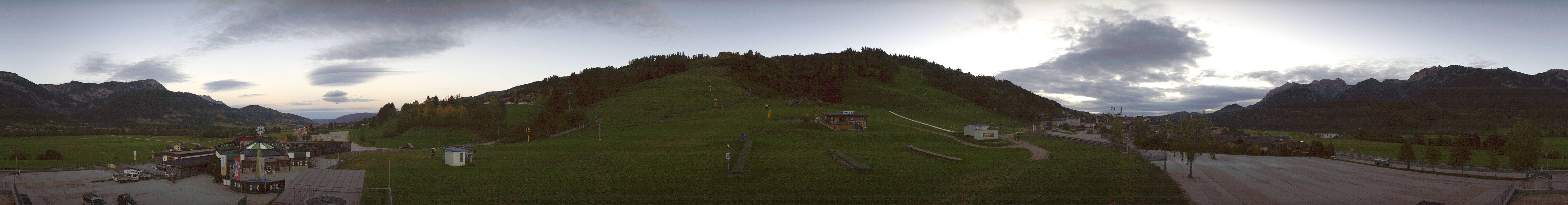 Archiv Foto Webcam Hauser Kaibling - Talstation 8er Gondelbahn