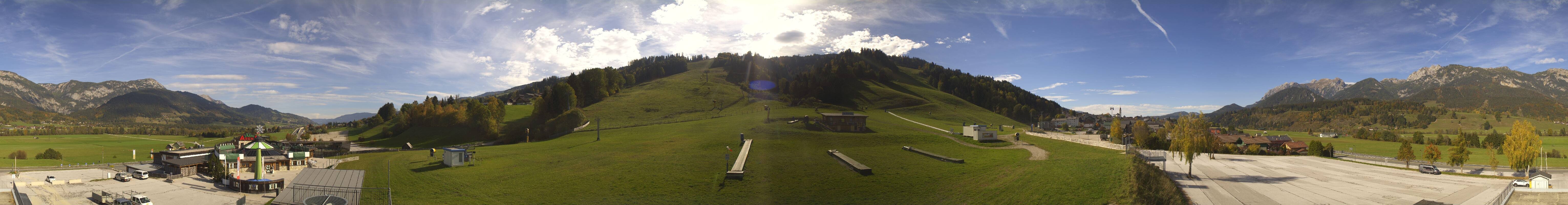 Archiv Foto Webcam Hauser Kaibling - Talstation 8er Gondelbahn