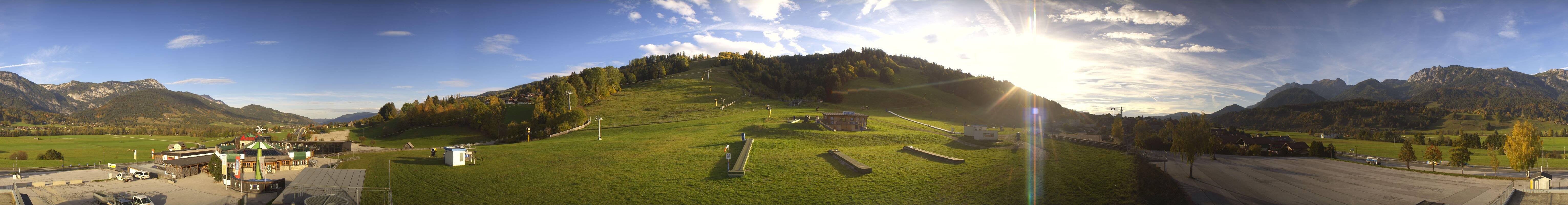Archiv Foto Webcam Hauser Kaibling - Talstation 8er Gondelbahn