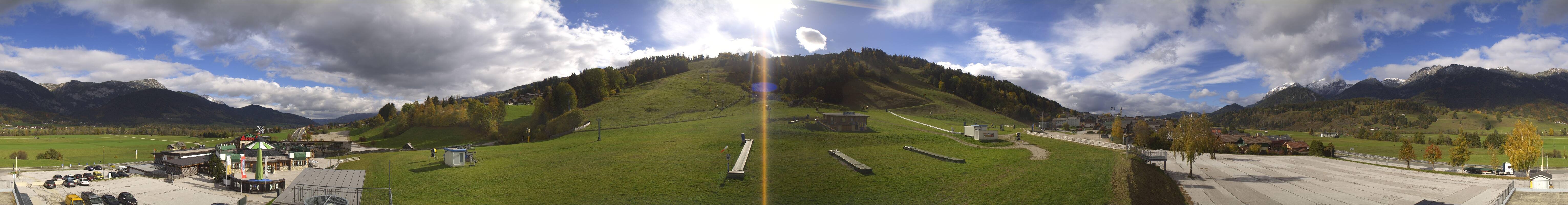 Archiv Foto Webcam Hauser Kaibling - Talstation 8er Gondelbahn