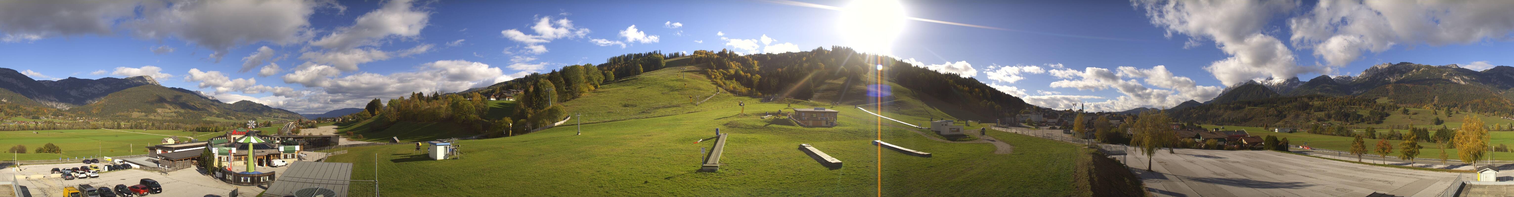 Archiv Foto Webcam Hauser Kaibling - Talstation 8er Gondelbahn