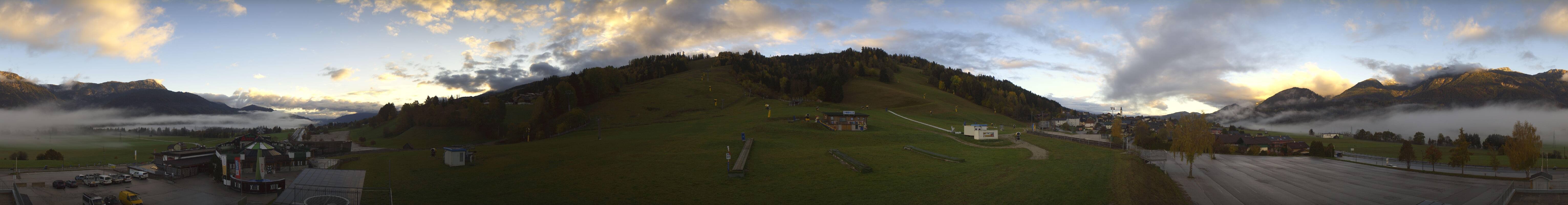 Archiv Foto Webcam Hauser Kaibling - Talstation 8er Gondelbahn