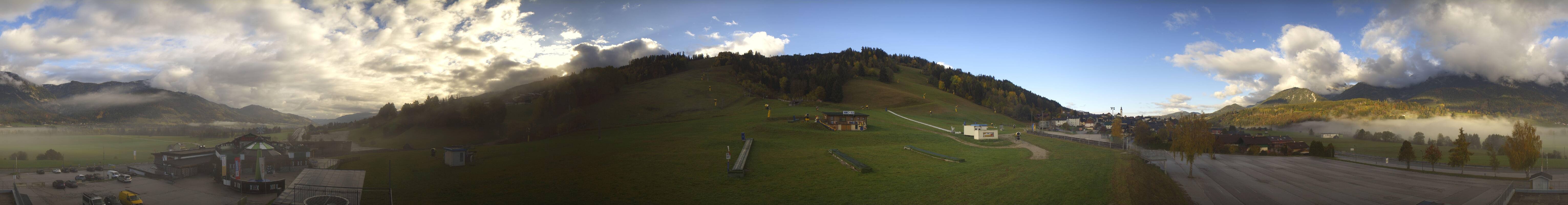Archiv Foto Webcam Hauser Kaibling - Talstation 8er Gondelbahn