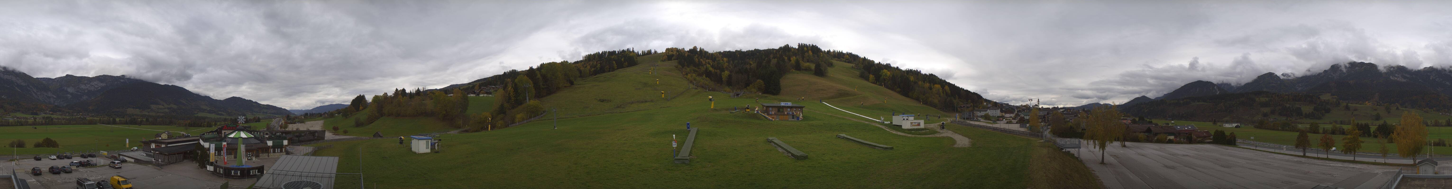 Archiv Foto Webcam Hauser Kaibling - Talstation 8er Gondelbahn