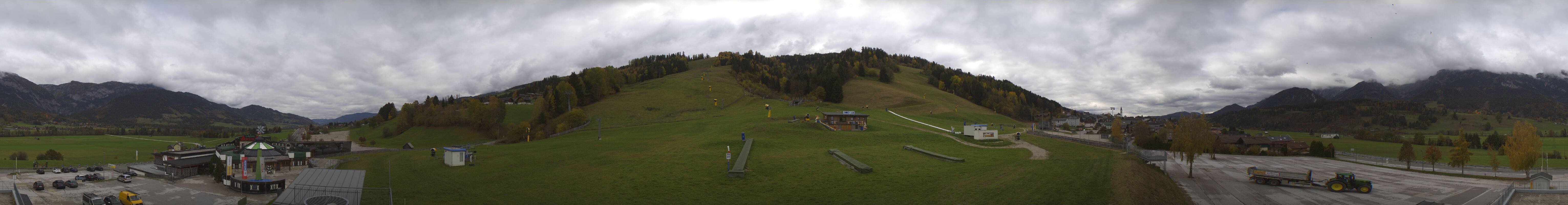 Archiv Foto Webcam Hauser Kaibling - Talstation 8er Gondelbahn