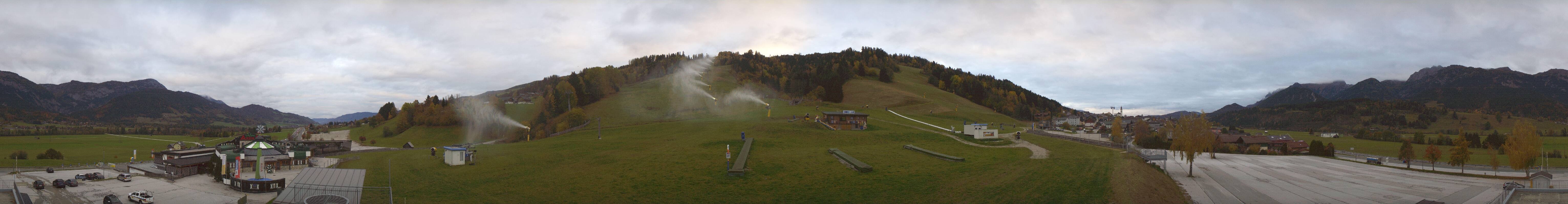 Archiv Foto Webcam Hauser Kaibling - Talstation 8er Gondelbahn