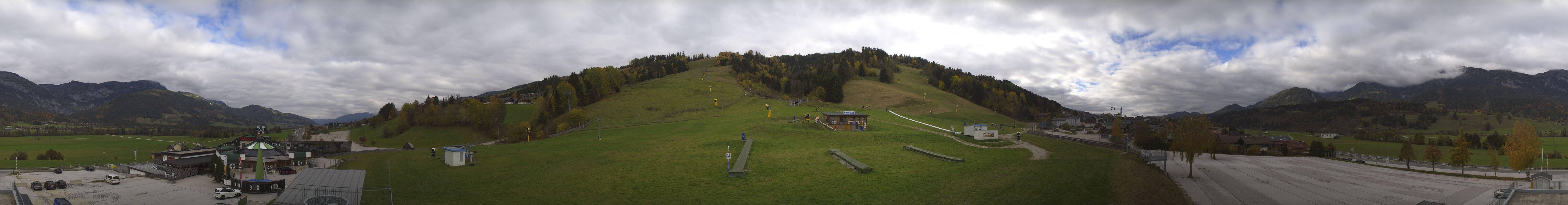 Archiv Foto Webcam Hauser Kaibling - Talstation 8er Gondelbahn
