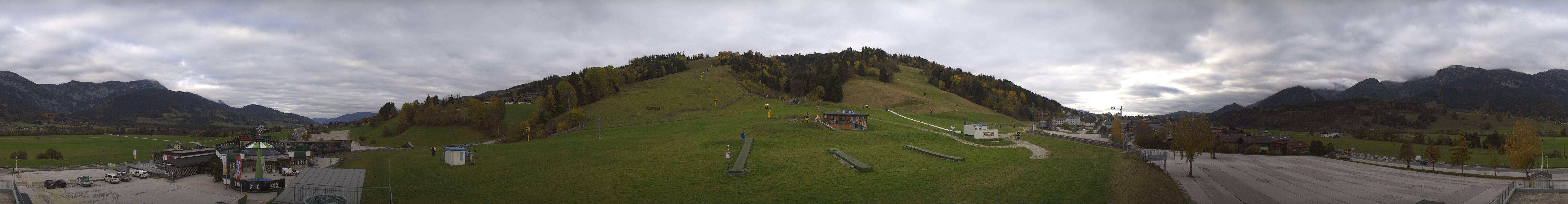 Archiv Foto Webcam Hauser Kaibling - Talstation 8er Gondelbahn