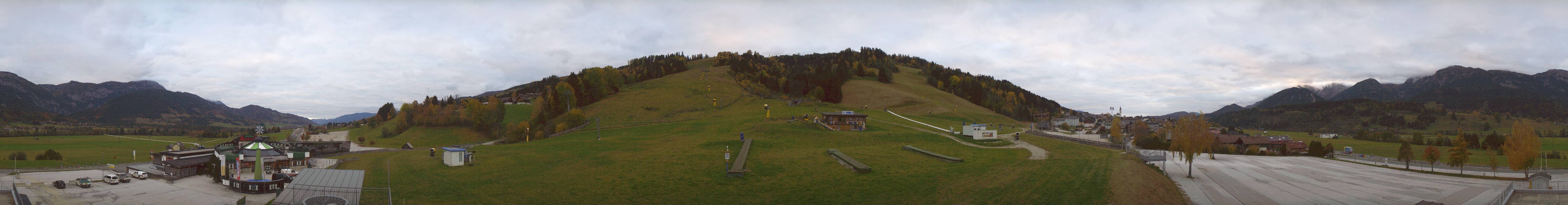 Archiv Foto Webcam Hauser Kaibling - Talstation 8er Gondelbahn