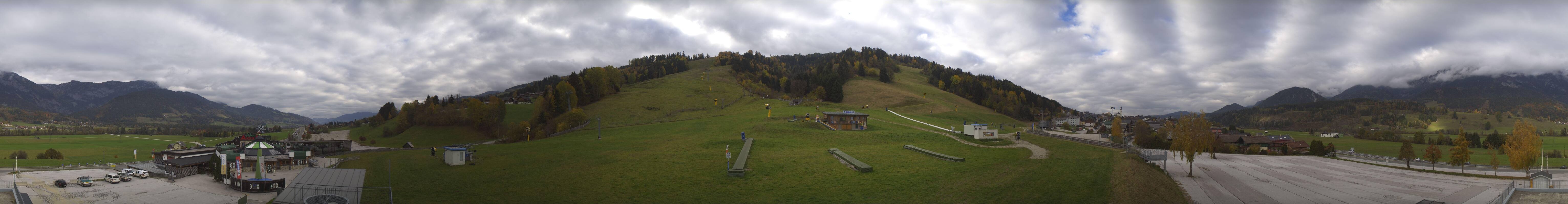 Archiv Foto Webcam Hauser Kaibling - Talstation 8er Gondelbahn