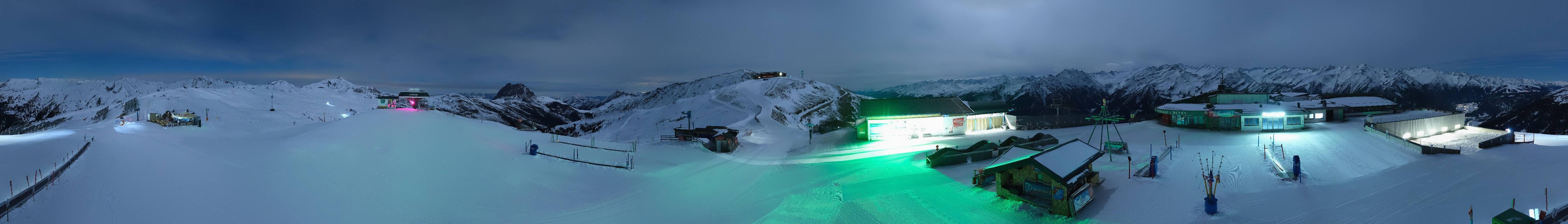 Archiv Foto Webcam Wildkogel-Arena: Ausblick Wildkogelbahn Bergstation