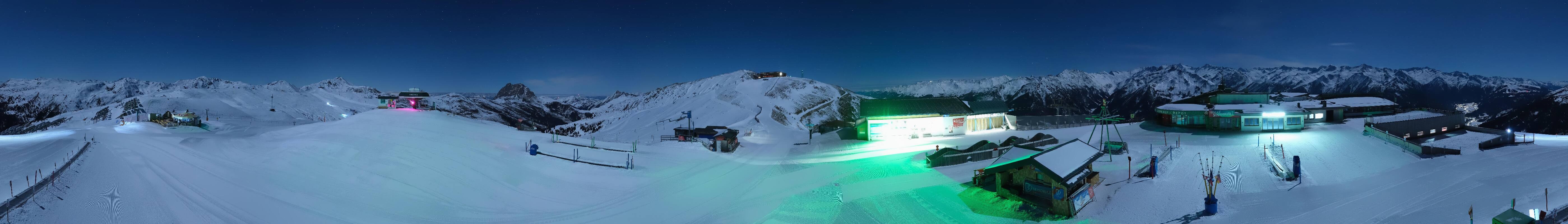 Archiv Foto Webcam Wildkogel-Arena: Ausblick Wildkogelbahn Bergstation
