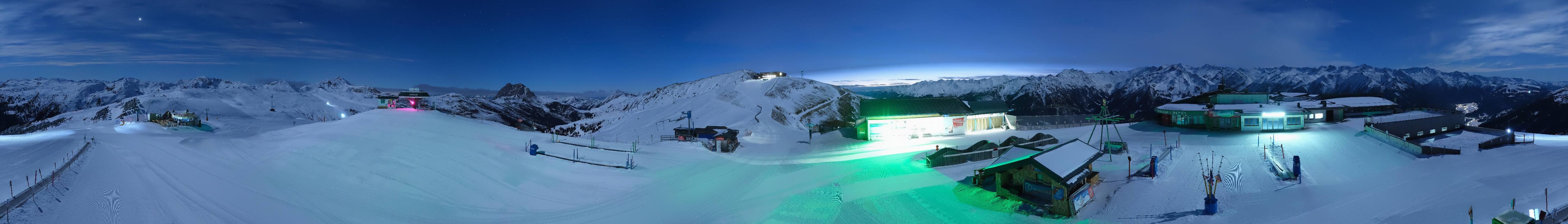 Archiv Foto Webcam Wildkogel-Arena: Ausblick Wildkogelbahn Bergstation