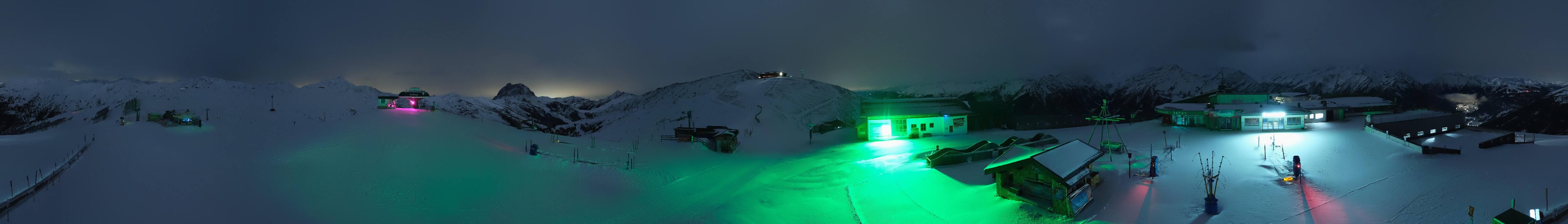 Archiv Foto Webcam Wildkogel-Arena: Ausblick Wildkogelbahn Bergstation
