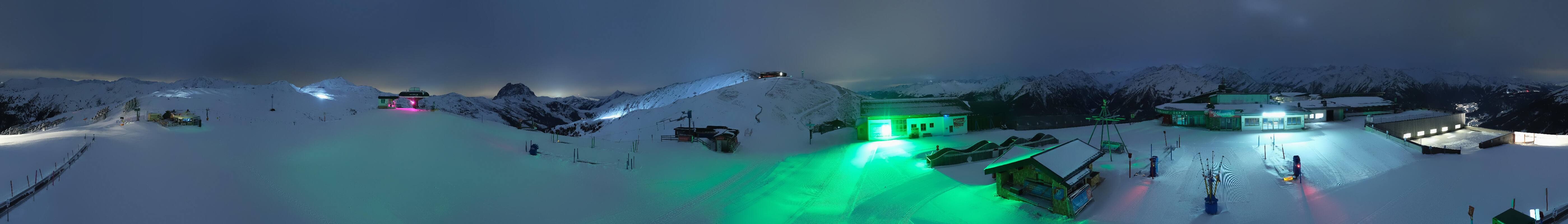 Archiv Foto Webcam Wildkogel-Arena: Ausblick Wildkogelbahn Bergstation