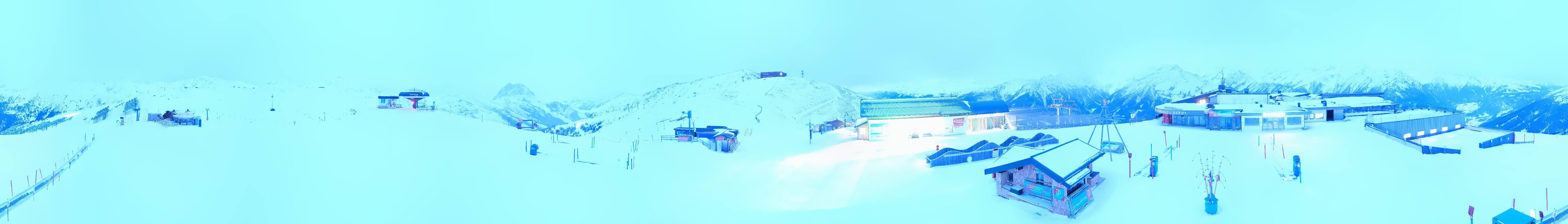 Archiv Foto Webcam Wildkogel-Arena: Ausblick Wildkogelbahn Bergstation