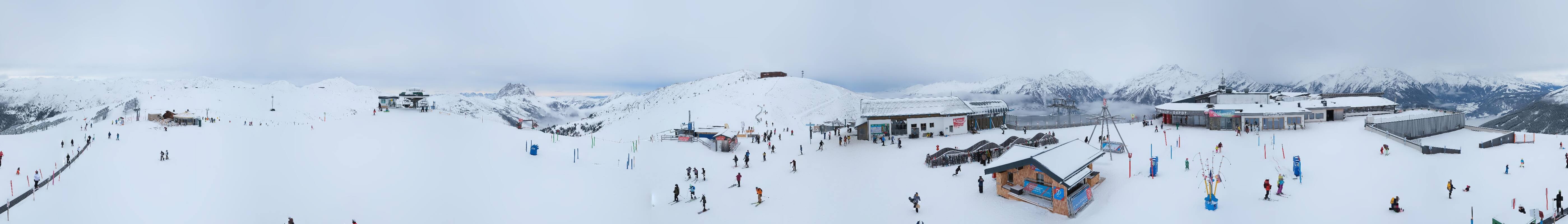 Archiv Foto Webcam Wildkogel-Arena: Ausblick Wildkogelbahn Bergstation
