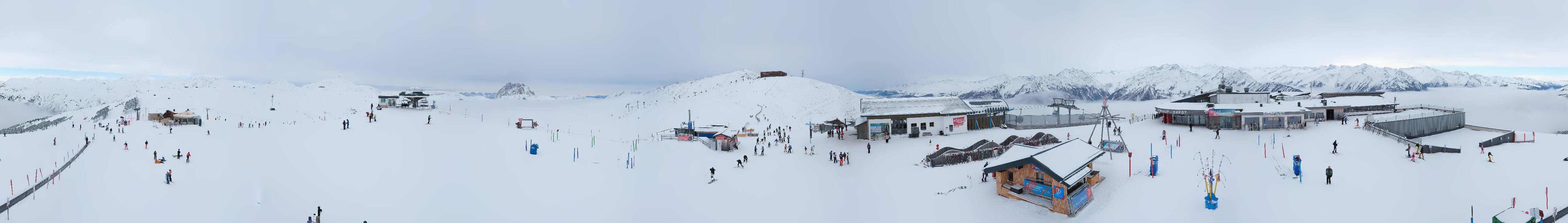 Archiv Foto Webcam Wildkogel-Arena: Ausblick Wildkogelbahn Bergstation