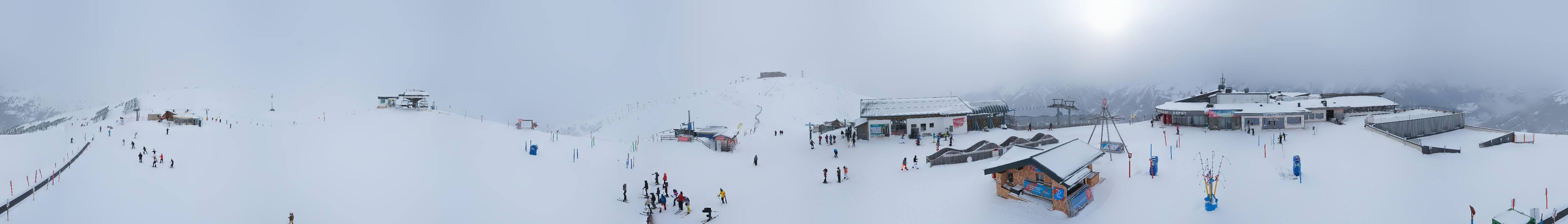 Archiv Foto Webcam Wildkogel-Arena: Ausblick Wildkogelbahn Bergstation