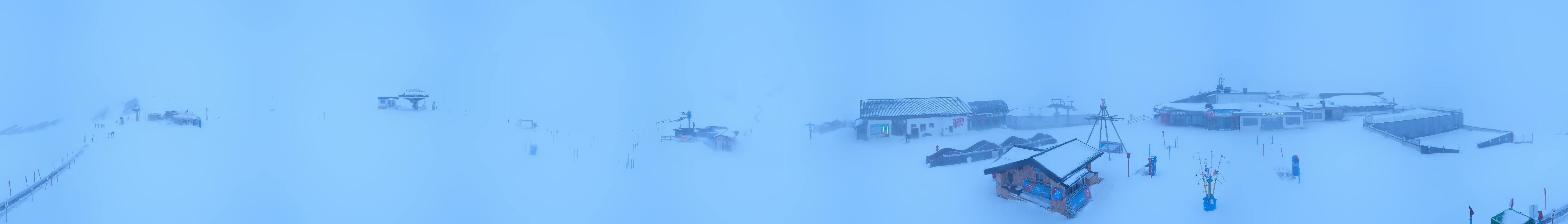 Archiv Foto Webcam Wildkogel-Arena: Ausblick Wildkogelbahn Bergstation