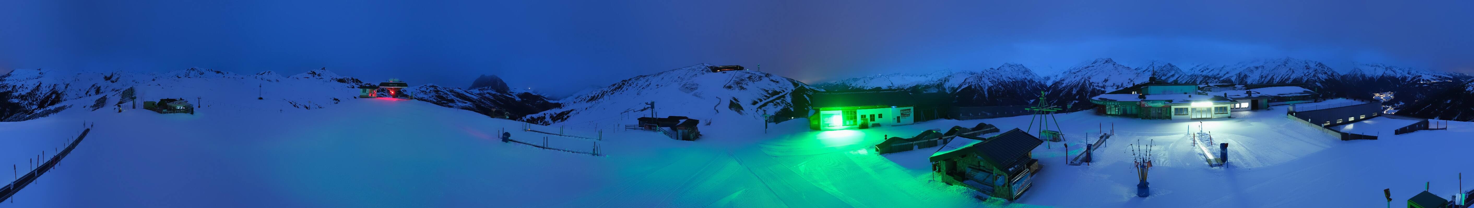 Archiv Foto Webcam Wildkogel-Arena: Ausblick Wildkogelbahn Bergstation