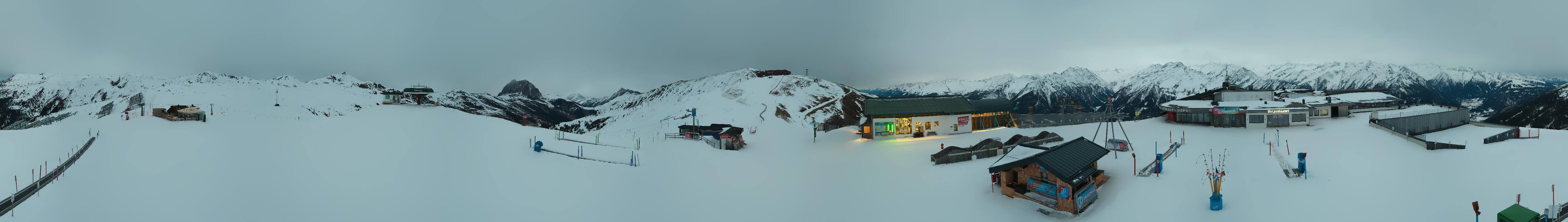 Archiv Foto Webcam Wildkogel-Arena: Ausblick Wildkogelbahn Bergstation