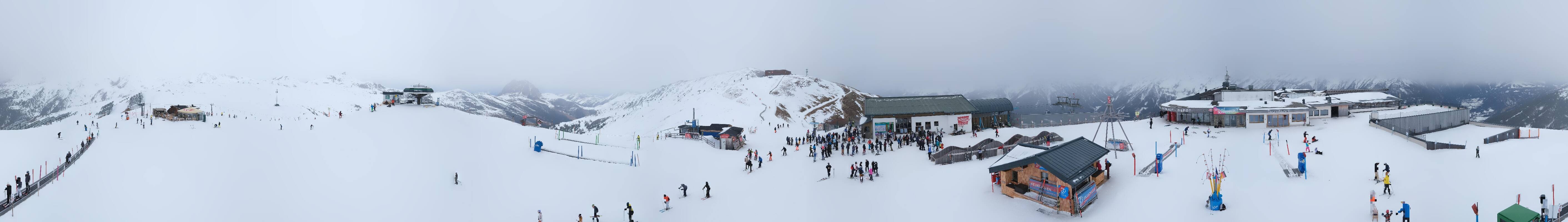 Archiv Foto Webcam Wildkogel-Arena: Ausblick Wildkogelbahn Bergstation