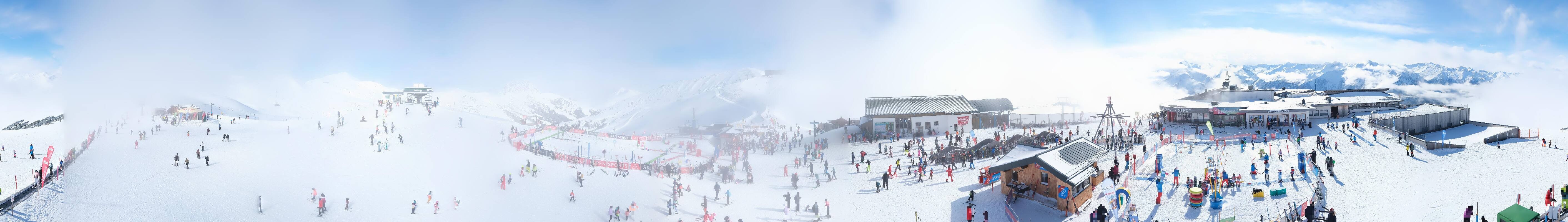 Archiv Foto Webcam Wildkogel-Arena: Ausblick Wildkogelbahn Bergstation