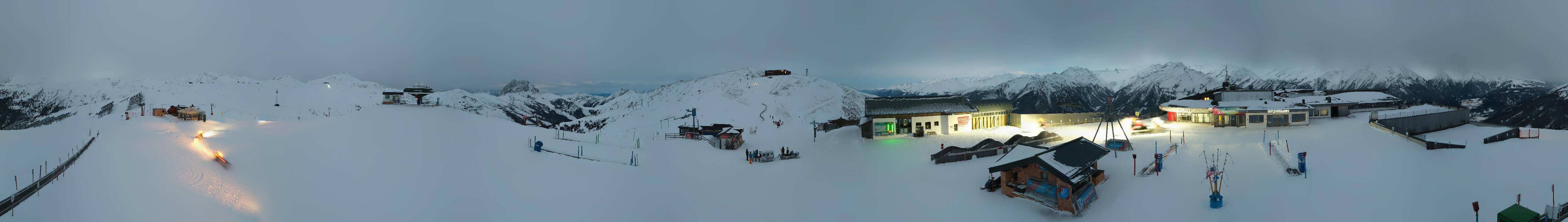 Archiv Foto Webcam Wildkogel-Arena: Ausblick Wildkogelbahn Bergstation