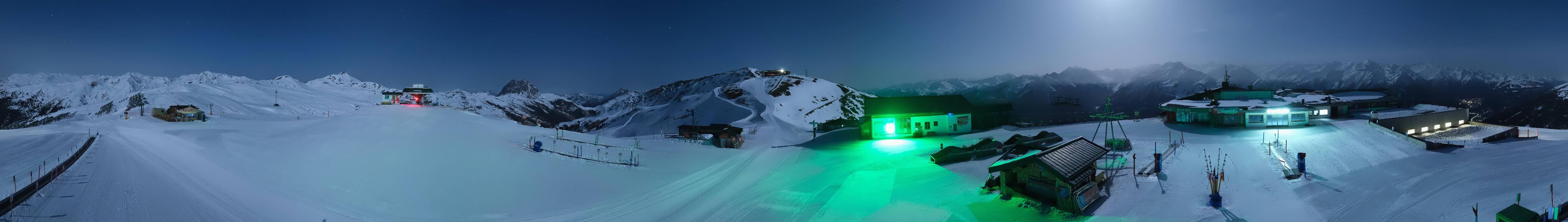 Archiv Foto Webcam Wildkogel-Arena: Ausblick Wildkogelbahn Bergstation