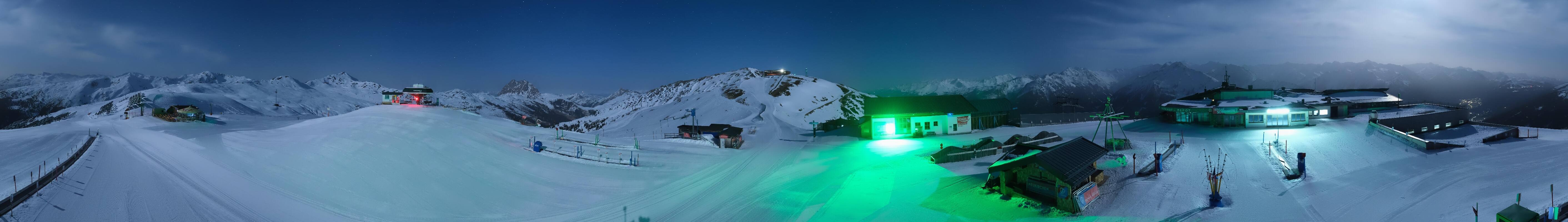 Archiv Foto Webcam Wildkogel-Arena: Ausblick Wildkogelbahn Bergstation