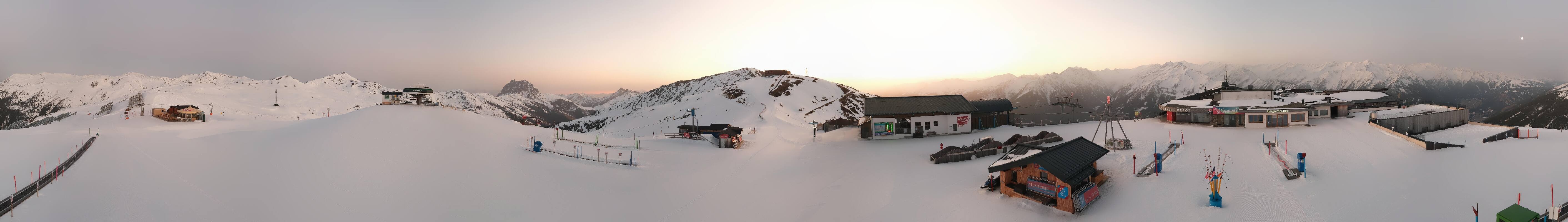 Archiv Foto Webcam Wildkogel-Arena: Ausblick Wildkogelbahn Bergstation