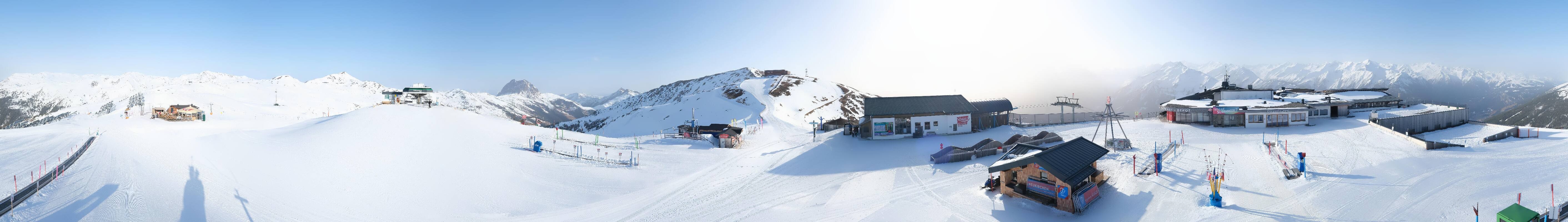 Archiv Foto Webcam Wildkogel-Arena: Ausblick Wildkogelbahn Bergstation