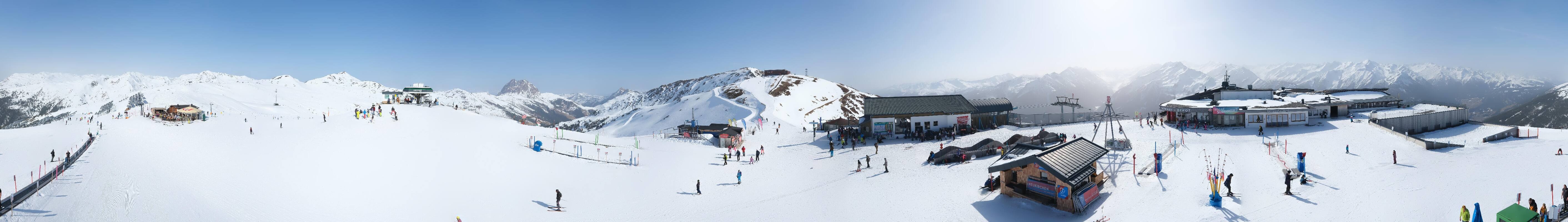 Archiv Foto Webcam Wildkogel-Arena: Ausblick Wildkogelbahn Bergstation