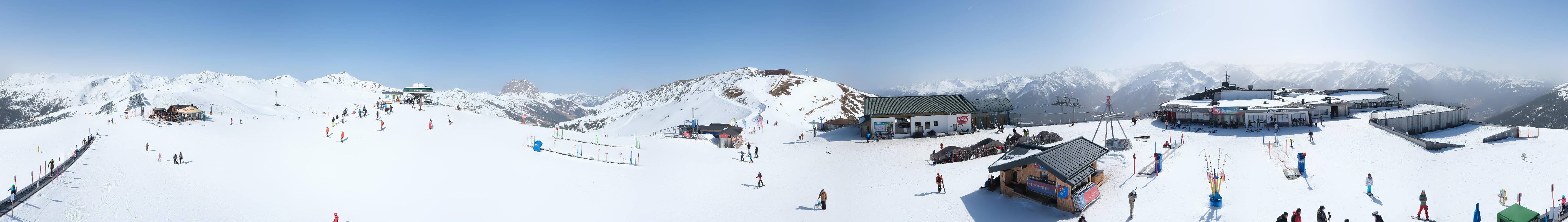 Archiv Foto Webcam Wildkogel-Arena: Ausblick Wildkogelbahn Bergstation
