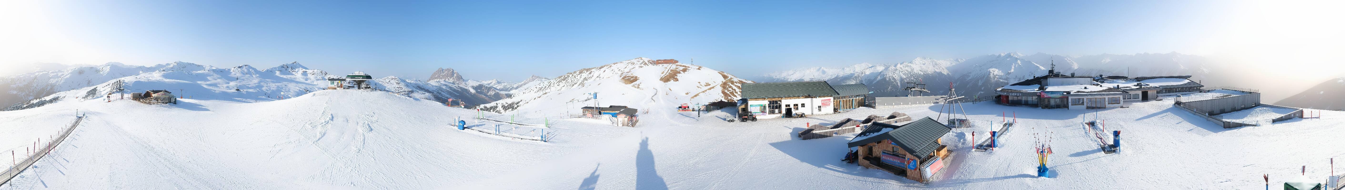 Archiv Foto Webcam Wildkogel-Arena: Ausblick Wildkogelbahn Bergstation