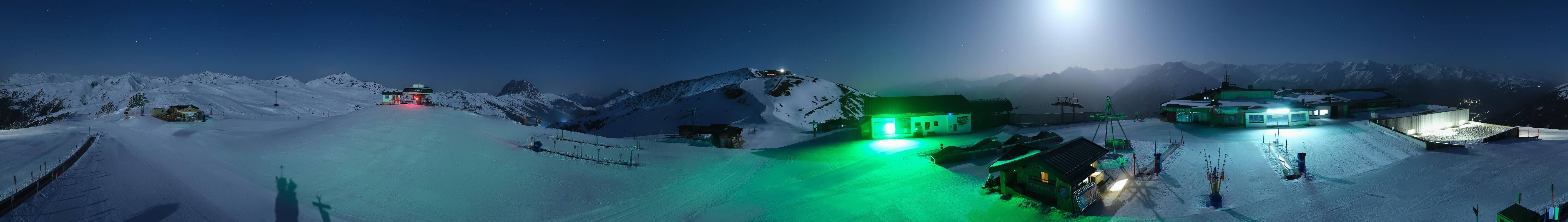 Archiv Foto Webcam Wildkogel-Arena: Ausblick Wildkogelbahn Bergstation