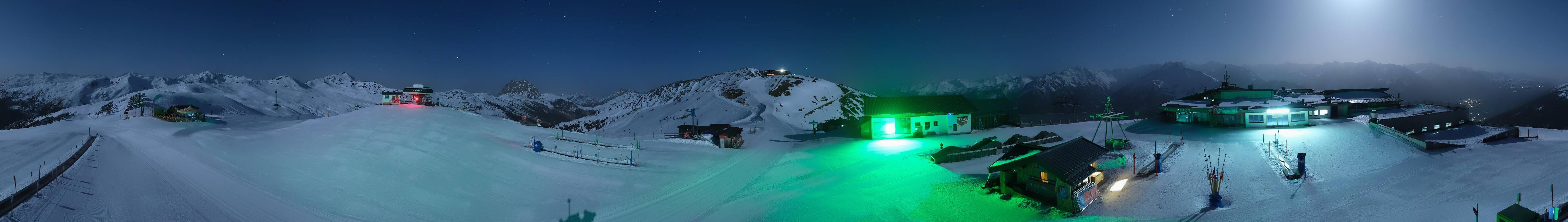 Archiv Foto Webcam Wildkogel-Arena: Ausblick Wildkogelbahn Bergstation