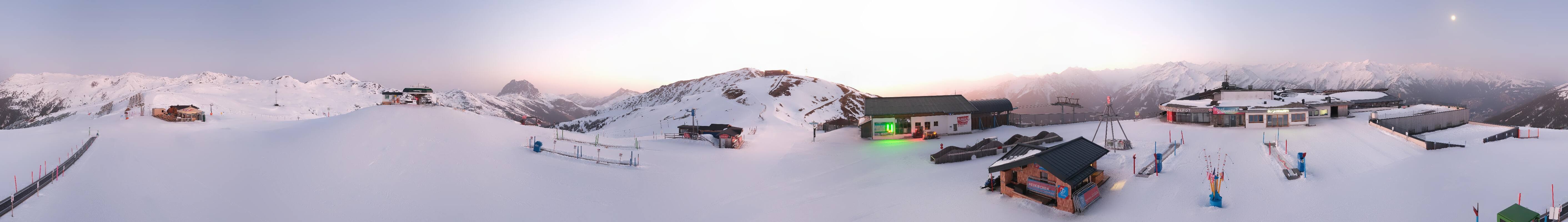 Archiv Foto Webcam Wildkogel-Arena: Ausblick Wildkogelbahn Bergstation