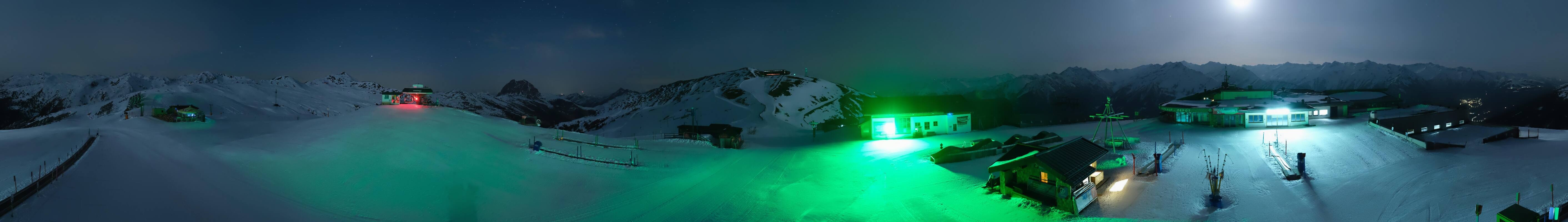 Archiv Foto Webcam Wildkogel-Arena: Ausblick Wildkogelbahn Bergstation