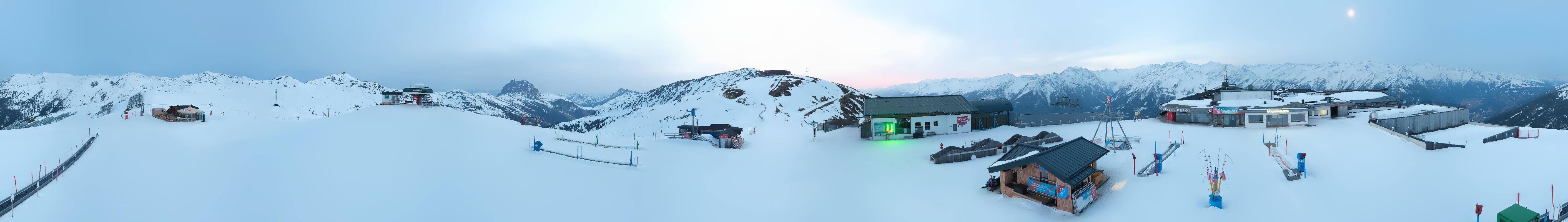 Archiv Foto Webcam Wildkogel-Arena: Ausblick Wildkogelbahn Bergstation